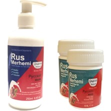 Guzzy Olegovich Medicine Rus Merhemi Tüy Dökücü Azaltıcı Krem Merhem 250 ml 1 Ad + Rus Merhemi Genital Bö