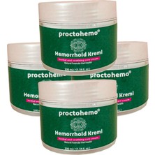 Guzzy Proctohemo Hemorroidin Cream 4 Tane x 150 ml