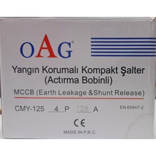 Oag CMY-125 4 Kutuplu Yangın Korumalı Kompakt Şalter