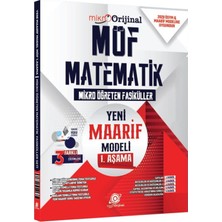 Orijinal Yayınları TYT Matematik MÖF Maarif Model 1. Aşama Üniversite Hazırlık Konu Özetli Soru Bankası