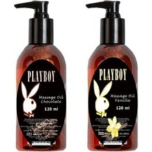 Guzzy Playboy Massage Oil Chocolate And Vanilla FRAGRANCES120 ml Çikolata ve Vanilya Kokulu Vücut Masaj Y