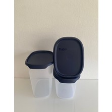 Tupperware Tek Dokunuş Gıda Saklama Gece Mavisi 3lü 1.8LT,1.1LT,540ML