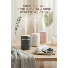 300 ml LED Işıklı Hava Nemlendirici & Pratik Oda Kokusu Difüzörü (7 cm x 11 Cm)