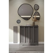 Bagax Modern Görünüm Modern Petek Kaplama Gizleme Ünitesi Dresuar Iç Ölçü 76 cm Dış Ölçü 80 cm