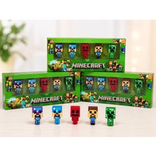 Toyzoy Toys Blok Karakter Figür Seti 5'li Mini Oyuncak Koleksiyonu