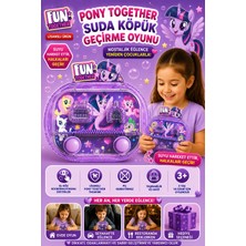 Bigstoy My Little Pony Lisanslı Suda Halka Köpük Geçirme Oyunu Nostaljik Sulu Oyun Stres Oyuncağı 2586BL-MLPSMOR