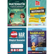 Altın Nokta Yayınevi Altın Nokta Yayınları 7. Sınıf Matematik Olimpiyatlarına Hazırlık Seti (4 Kitap)