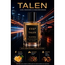 EYL Talen %25 Esans Edp 50 ml Erkek Parfüm Kalıcı. Hızın, Özgüvenin ve Enerjinin Kokusu