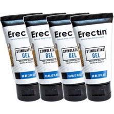 Guzzy Erectin 60 ml Gel Erkeklere Özel 4lü Jel Stimulant For Men