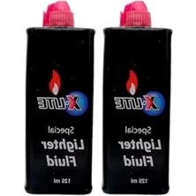 Aesco 125ML x 2 Adet Çakmak Benzini - Hızlı Ateşleme Özelliği