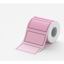 Niimbot T45X105MM 75 Adet Pembe Etiket - Renk Geçişli (B1,B21S,B21PRO)