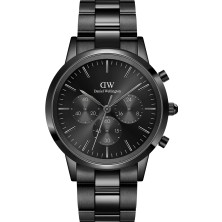Daniel Wellington Iconic Chronograph Link Onyx B DW00600642