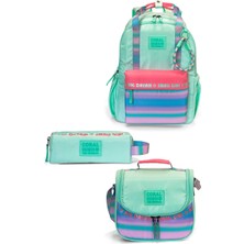 Coral High Su Yeşili 3'lü Okul Çanta Seti SET0124427