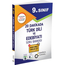 Dakika Yayınları 9. Sınıf 20 Dakikada Türk Dili ve Edebiyatı Kurumsal Soru Bankası