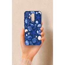 Vip Case Huawei Mate 20 Lite Uyumlu Deniz Kabuğu Desenli Silikon Kılıf