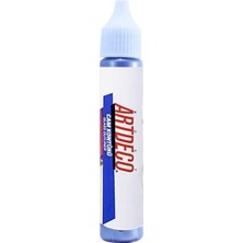 Artdeco Gümüş Renkli Cam Kontürü 30 Ml Tek Ebat Özellikli Sanatsal Malzeme