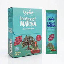 Lazika Ritual Matcha 7 Saşe (35 g) - Seremoni Matchası, MPC80, Hindiba Lifi, Doğal Aroma