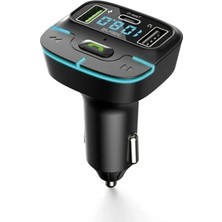 Aesco Bluetooth Fm Transmitter Araç Kiti, Hızlı Şarj ve Hd Mikrofon Özelliği