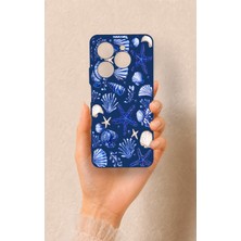 Vip Case Tecno Spark 20 Pro Uyumlu Deniz Kabuğu Desenli Silikon Kılıf