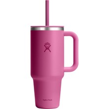 Hydro Flask All Around Travel Tumbler Pipetli Termos 1183 ml - Reef Pembe