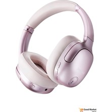 Intenso O400HA Bluetooth 5.3 Anc Kablosuz Over-Ear Kulaklık Gül Kurusu 75 Saat Pil Ömrü