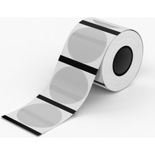 Niimbot T31*31-210 Adet Şeffaf Yuvarlak Etiket  (B1/B21S/B3S/B21PRO)