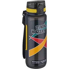 Aesco 800 ml Kapasiteli Tritan Su Matarası, Kaydırmaz Tutma