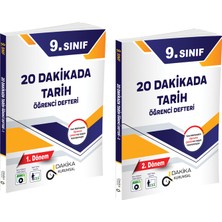 Dakika Yayınları 9. Sınıf 20 Dakikada Tarih Öğrenci Defteri