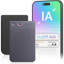 Aesco 64 GB Bellek Kapasiteli Yapay Zeka Ses Kaydedici, Kılıflı