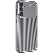 Gees Global Mey Ithalat®  Samsung Galaxy A26 Kılıf Auto Focus Karbon Kapak - Gri