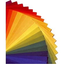 Aesco A4 Renkli Kağıt Seti, 80 Gsm, 50 Yaprak, Çok Renkli