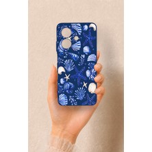 Vip Case Oppo A3 Uyumlu Deniz Kabuğu Desenli Silikon Kılıf