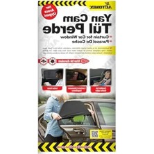 Aesco BADEM10 Automix Araba Araç Otomobil Oto Güneş Koruyucu Gölge Yan Cam Pencere Tül Perde Güneşliği 44817