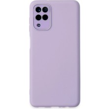Gees Global Mey Ithalat®  Samsung Galaxy A22 Kılıf Lansman Glass Kapak - Lila