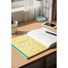 Miniso Sanrio Lisanslı Cinnamoroll  Retro Koleksiyonu A5 Pp Tel Ciltli Defter (80 Sayfa)