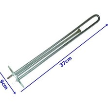 Balçık Baymak Termosifon Rezistansı 2000WATT 37 cm Uzunlukta Krom Malzeme ile Yüksek Performans
