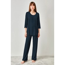 Yumuşak Dokulu Hamile Pijama TAKIMI-893