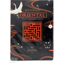 Uspcc Oriental Memory Black Playing Cards