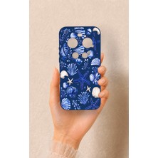 Vip Case Xiaomi Mi 17 Ultra Uyumlu Deniz Kabuğu Desenli Silikon Kılıf