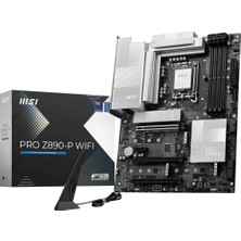 MSI Msı Pro Z890-P Wi-Fi Intel LGA1851 Ddr5 Atx Anakart Outlet