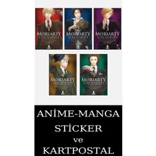 Kurukafa Yayınları Moriarty The Patriot 1-2-3-4-5 Manga Seti (5 Kitap) / Vatansever Moriarty / Anime-Manga Sticker ve Kartpostal Hediyeli