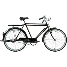 Bisan Roadstar Classıc Erkek Hizmet Bisikleti 58CM V 26 Jant 1 Vites Parlak Siyah