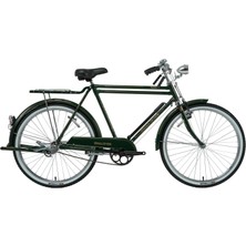 Bisan Roadstar Classıc Erkek Hizmet Bisikleti 58CM V 26 Jant 1 Vites Yeşil