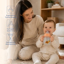Babyjem Damlatmayan Suluk Alıştırma Bardağı 250 ml Turuncu