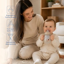 Babyjem Damlatmayan Suluk Alıştırma Bardağı 250 ml Vizon