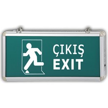 Cata CT-9166 3 Watt Exit Çıkış Armatürü Ledli 3 Saat Akülü