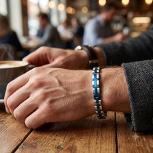 Pigado 316L Paslanmaz Çelik Rolex Erkek Bileklik