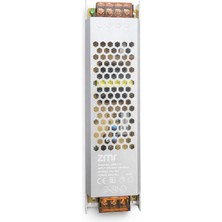ZMR-712/B.00 12V 17A 204W Slim Trafo Ince Kasa LED Güç Kaynağı