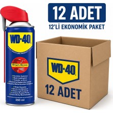Wd-40 Çok Amaçlı Genel Koruyucu Yağlayıcı Pas Sökücü Sprey 350 ml Kobra Başlık 12 Adet