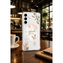 Powerfox Galaxy S25 Fe Kılıf Cute Good Baskılı Sevimli Darbe Emici MK01A